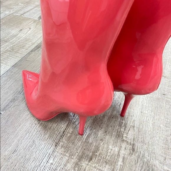 Calvin Klein Rose Quartz Heel Boots - Picture 3 of 4